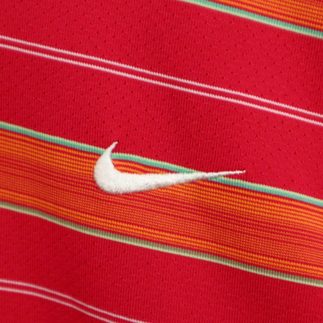 NIKE(ナイキ)のナイキゴルフ　ポロシャツ　赤/オレンジ　XL　F00108 メンズのトップス(ポロシャツ)の商品写真