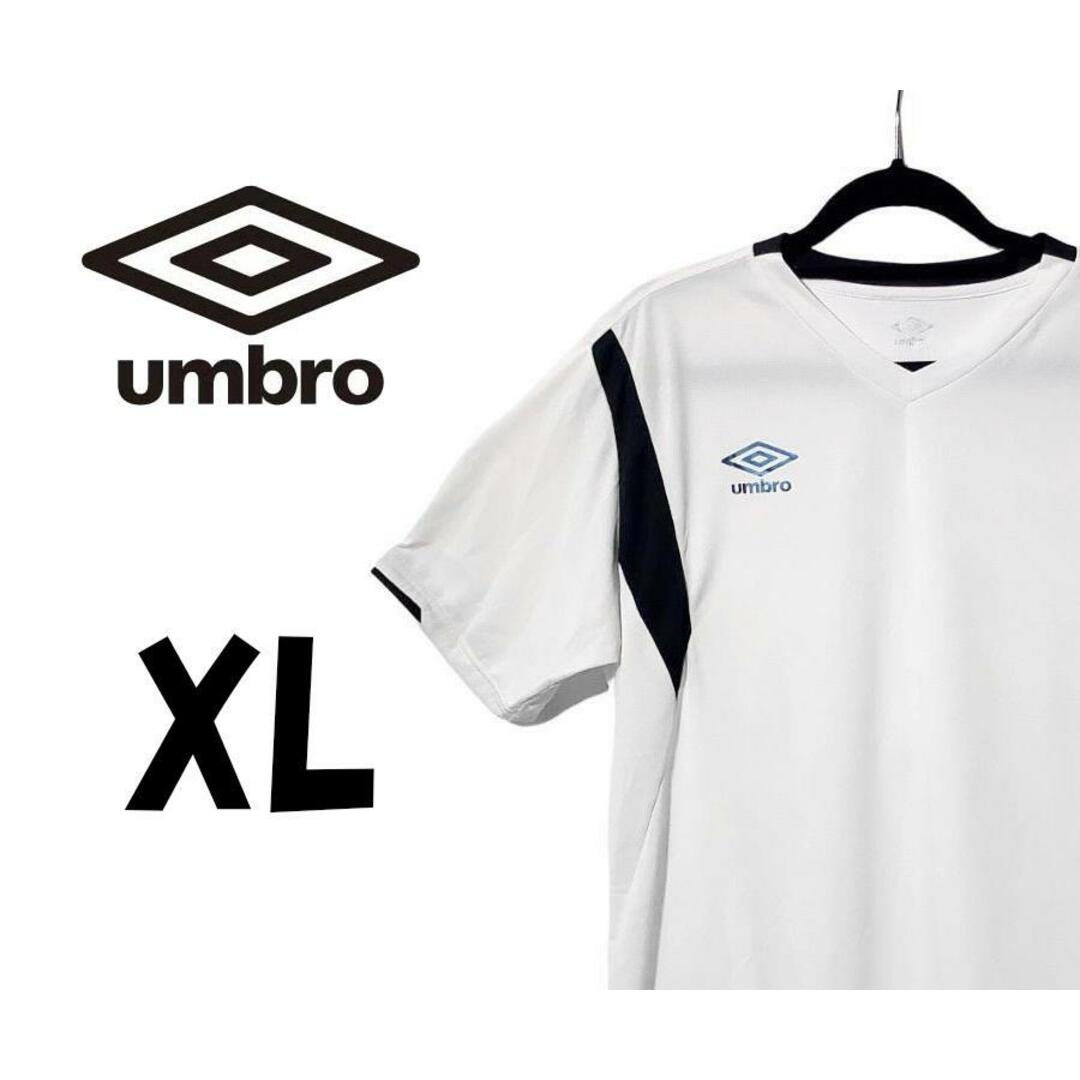UMBRO(アンブロ)のアンブロ　スポーツＴシャツ　白　XL　K00017 メンズのトップス(Tシャツ/カットソー(半袖/袖なし))の商品写真