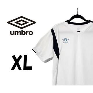 アンブロ(UMBRO)のアンブロ　スポーツＴシャツ　白　XL　K00017(Tシャツ/カットソー(半袖/袖なし))