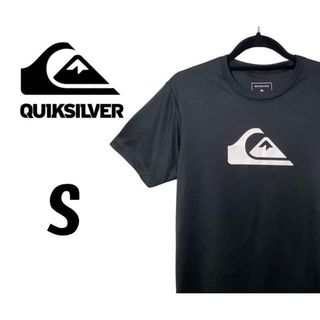 クイックシルバー(QUIKSILVER)のクイックシルバー　ラッシュ Tシャツ　黒　S　K00010(Tシャツ/カットソー(半袖/袖なし))