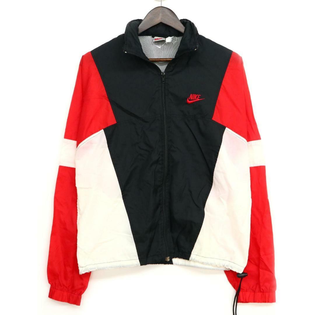 NIKE - ナイキ ナイロンジャケット 黒赤 S F00051の通販 by NIKE - ナイキ ナイロンジャケット 黒赤 S F00051の通販 by