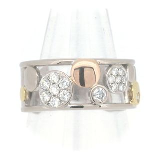 タサキ(TASAKI)の目立った傷や汚れなし タサキ ダイヤモンド リング 0.31ct 11号 K18WG/K18PG(18金 ホワイト/ピンクゴールド)(リング(指輪))