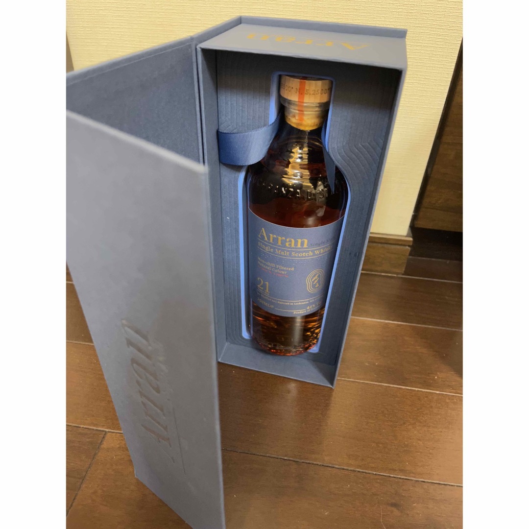 アラン21年と25年の2本セット　Arran  シングルモルト ウィスキー 食品/飲料/酒の酒(ウイスキー)の商品写真