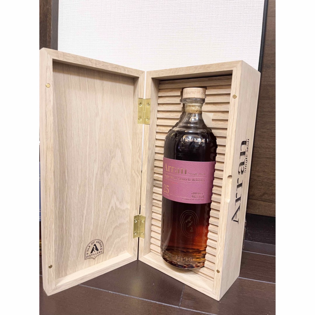 アラン21年と25年の2本セット　Arran  シングルモルト ウィスキー 食品/飲料/酒の酒(ウイスキー)の商品写真