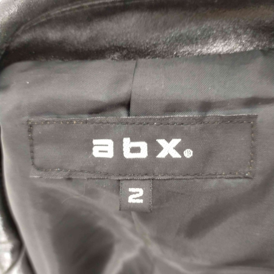 通販大特価】 abx - abx(エービーエックス) 牛革レザー ハーフコート