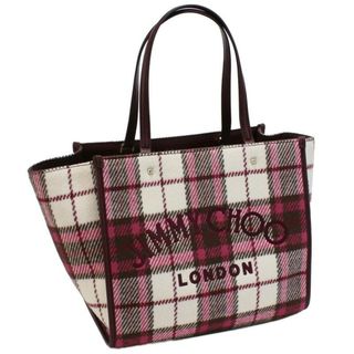 ジミーチュウ(JIMMY CHOO)のジミーチュウ VARENNE TOTE BAG QHV BURGUNDY(トートバッグ)