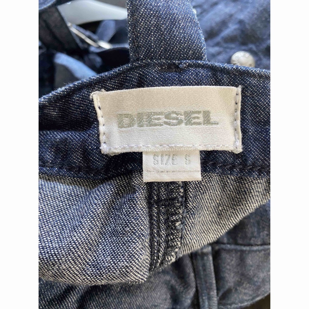 DIESEL(ディーゼル)のDIESEL キッズ　ジャンパースカート　フリル　8y キッズ/ベビー/マタニティのキッズ服女の子用(90cm~)(スカート)の商品写真