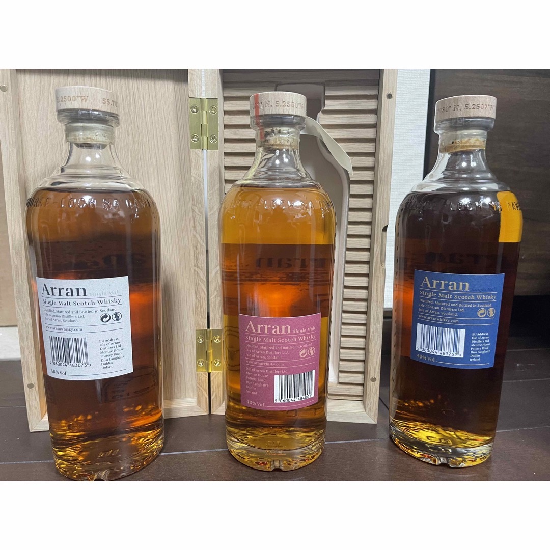 アラン18年　21年　25年の3本セット　Arran シングルモルト ウィスキー 食品/飲料/酒の酒(ウイスキー)の商品写真