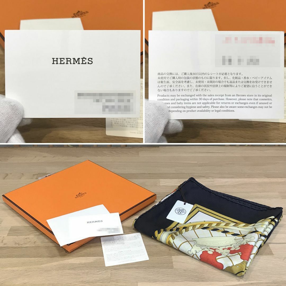 Hermes - 新品同様 エルメス カレウォッシュ90 馬の礼装 シルク ...