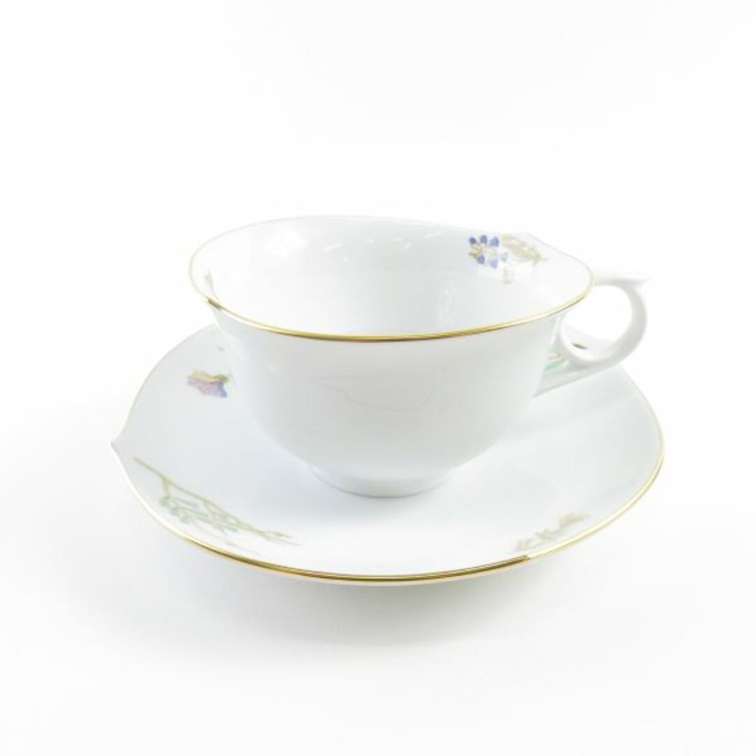 MEISSEN - 美品 MEISSEN マイセン フローラ ティーカップ＆ソーサー 1