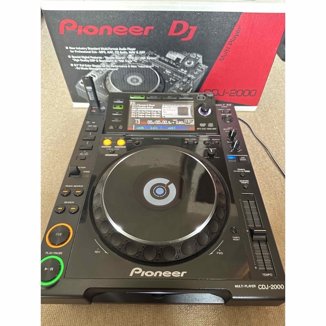 CDJ2000【本日限定1万値下げ‼️】CDJ2000 Pioneer DJ CDJプレイヤー