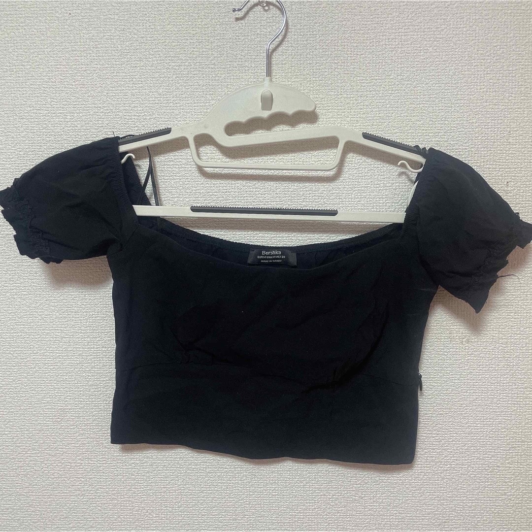 Bershka(ベルシュカ)のbershkaトップス レディースのトップス(Tシャツ(半袖/袖なし))の商品写真