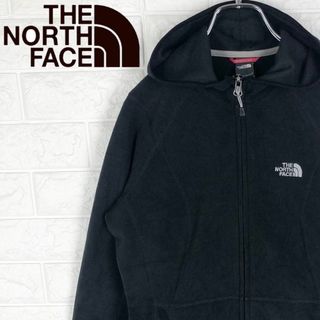 ザノースフェイス(THE NORTH FACE)のザノースフェイス パーカー フリース アウトドア 刺繍ワンポイントロゴ 90s(ブルゾン)