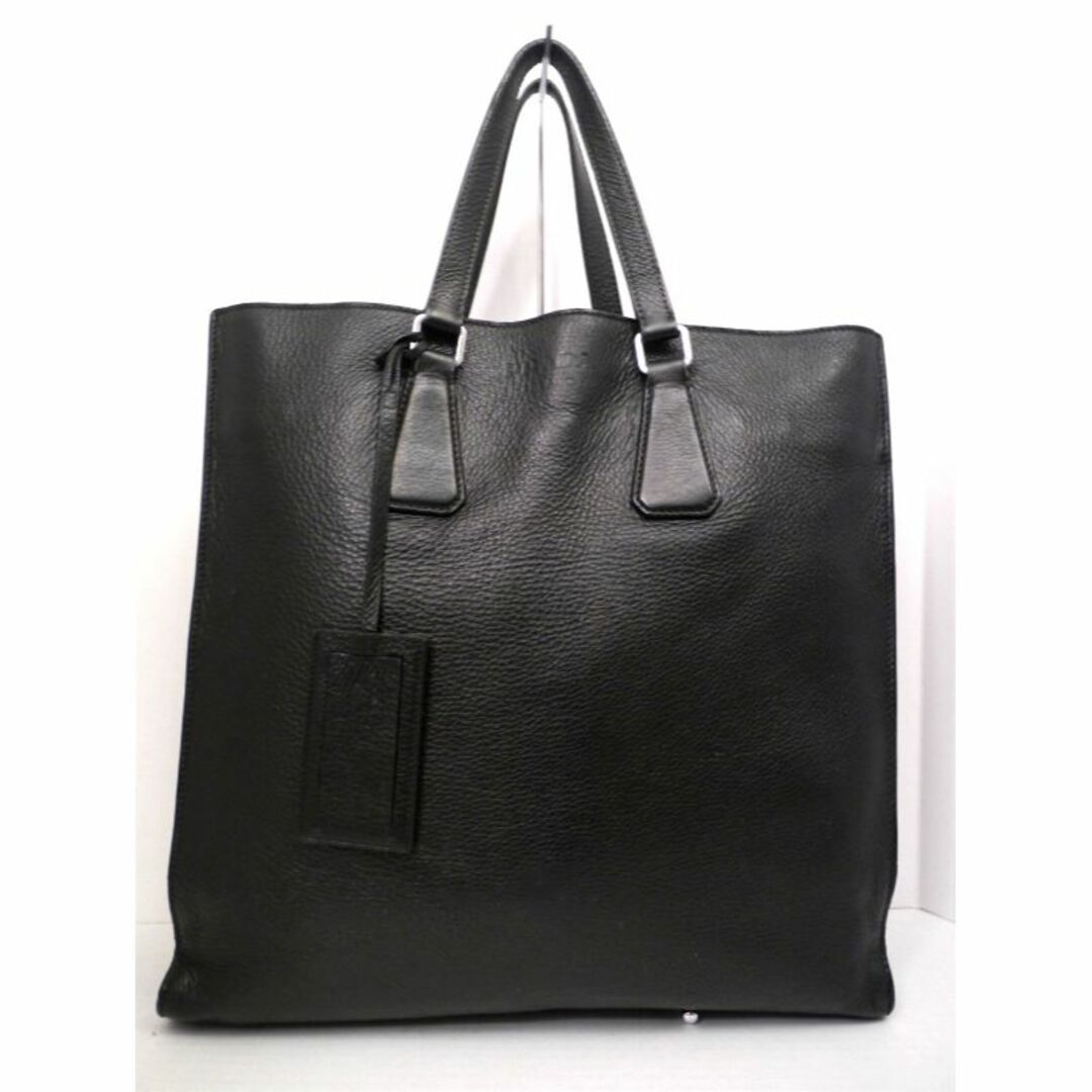 PRADA - 美品24万◇PRADA プラダ ユニセックス 大容量 レザー トート