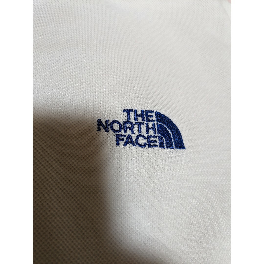 THE NORTH FACE(ザノースフェイス)のノースフェイス バイカラー ポロシャツ メンズ Ｍサイズ 希少 レア 古着 メンズのトップス(ポロシャツ)の商品写真