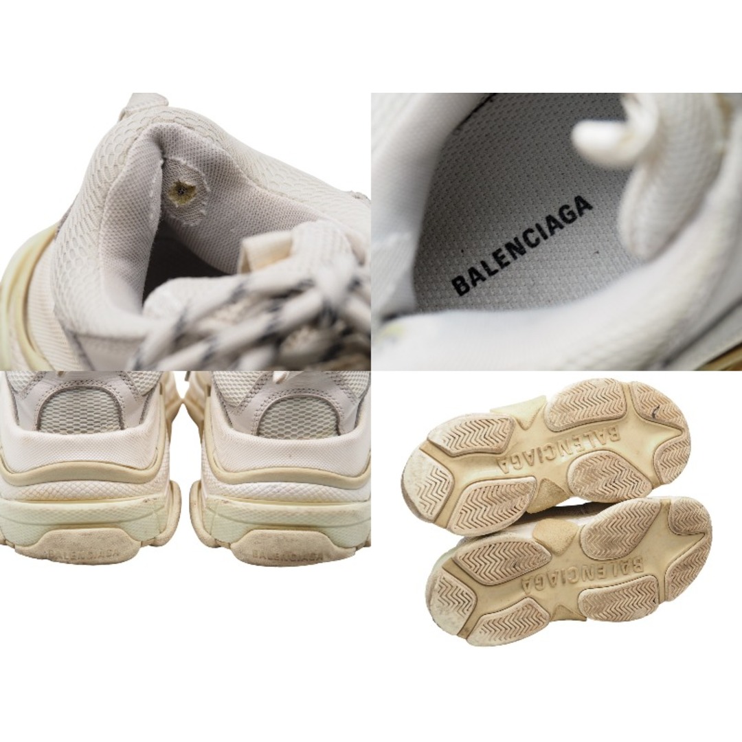 BALENCIAGA バレンシアガ スニーカー triple s トリプルS レディース ホワイト サイズ36 美品 中古 52136