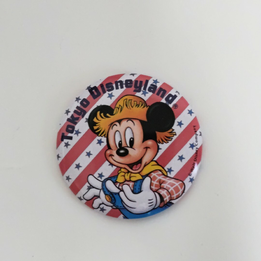 Disney(ディズニー)のレア✴️ディズニー❇️リゾート❇️ランド❇️シー★ミッキー★カントリー★缶バッチ エンタメ/ホビーのおもちゃ/ぬいぐるみ(キャラクターグッズ)の商品写真
