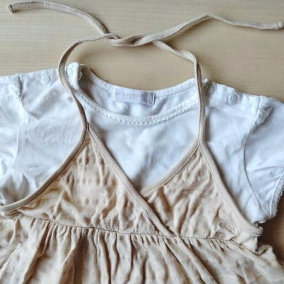 2022モデル2022モデルバーバリー 90 ワンピース 女の子 半袖 トップス