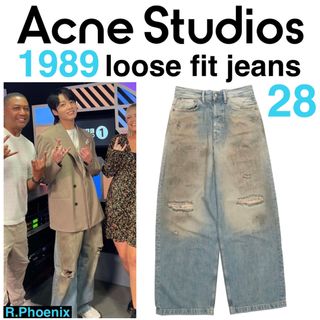 Acne Studios - ACNE STUDIOS 1989 penicillin jeans 28/32の通販|ラクマ