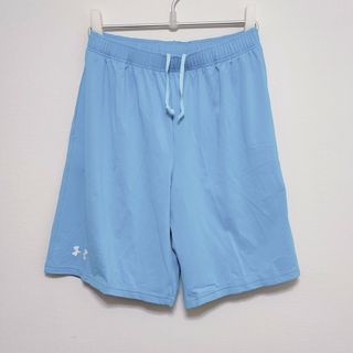 アンダーアーマー(UNDER ARMOUR)のアンダーアーマー MD ショートパンツ メンズ 水色 新品(ショートパンツ)