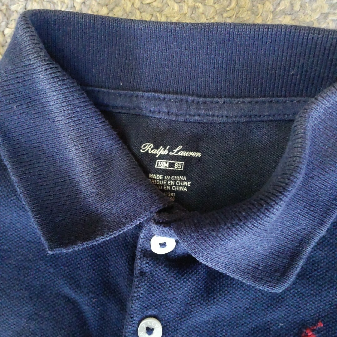 Ralph Lauren(ラルフローレン)のラルフローレン 半袖ワンピース 18m キッズ/ベビー/マタニティのキッズ服女の子用(90cm~)(ワンピース)の商品写真