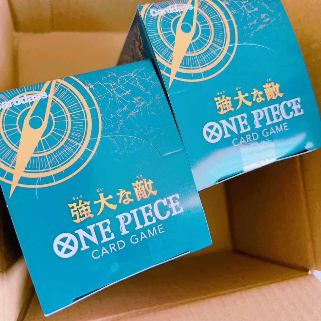 ONE PIECE - 【完全新品未開封】ワンピースカードゲーム 強大な敵 2box
