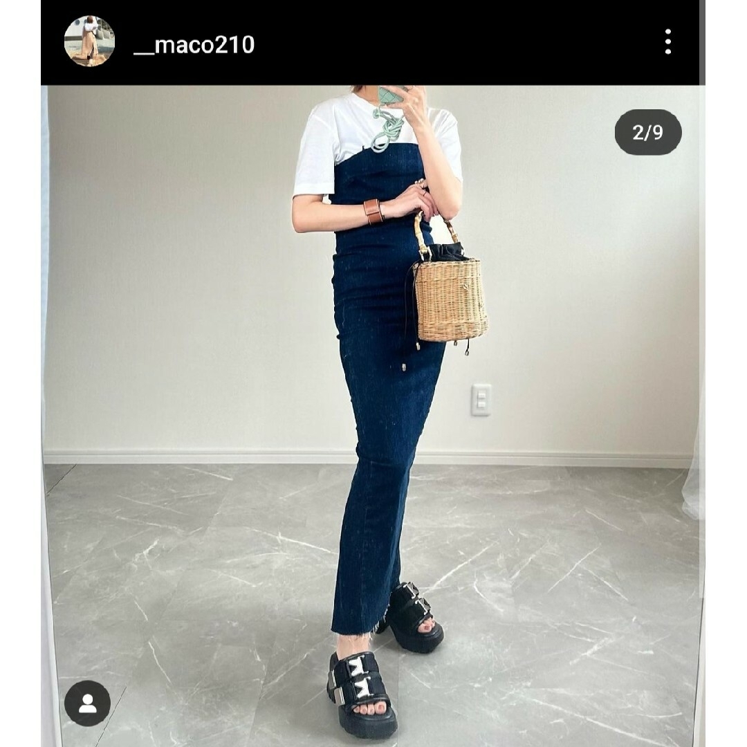 ZARA - ZARA ZW テーラード デニムワンピース Sサイズ デニムの ZARA - ZARA ZW テーラード デニムワンピース Sサイズ デニムの