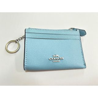 コーチ(COACH)のCOACHコインケース ブルー 新品✧︎自分へのご褒美 プレゼントに！.*・゜(コインケース)