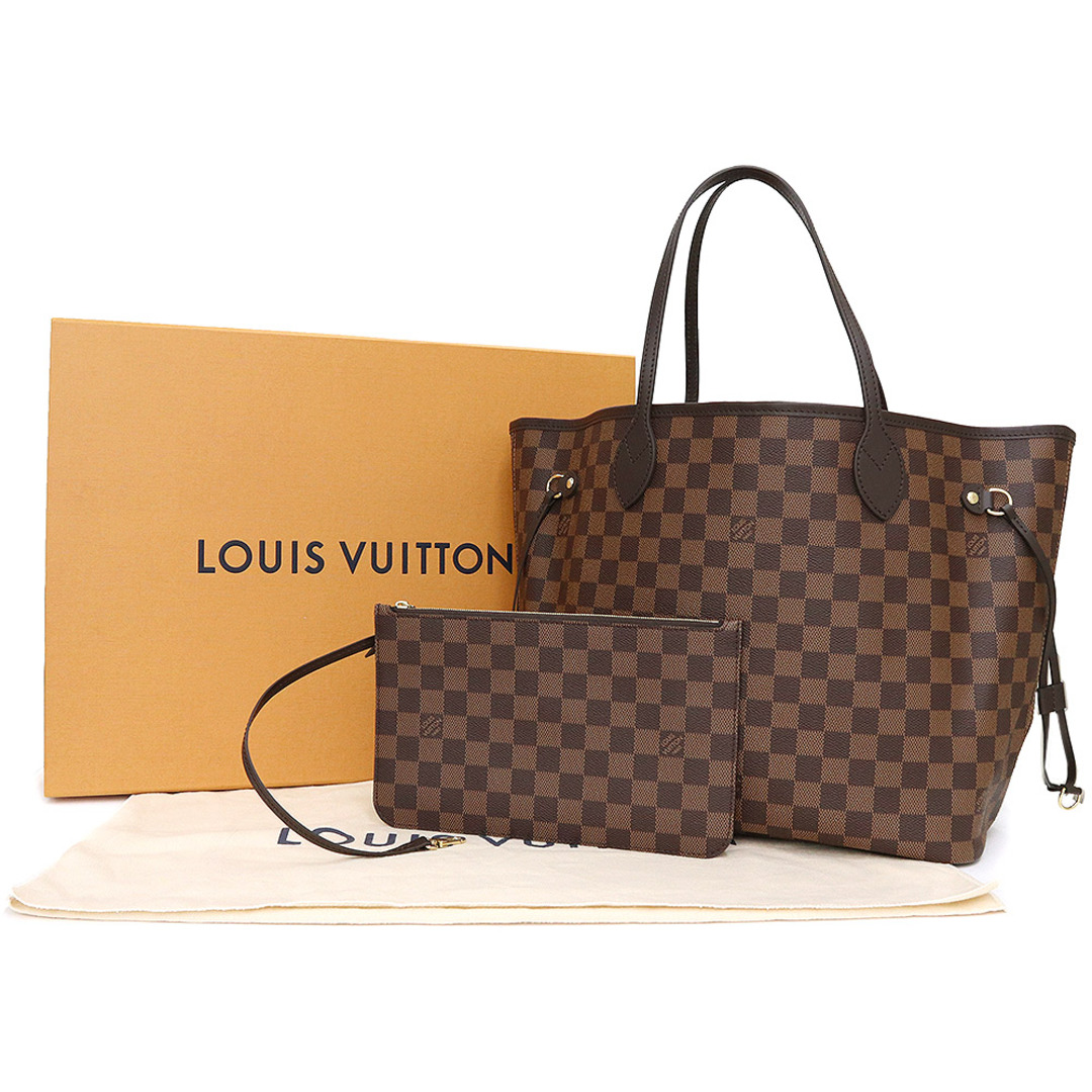 LOUIS VUITTON - ルイ ヴィトン ネヴァーフル MM トートバッグ ダミエ