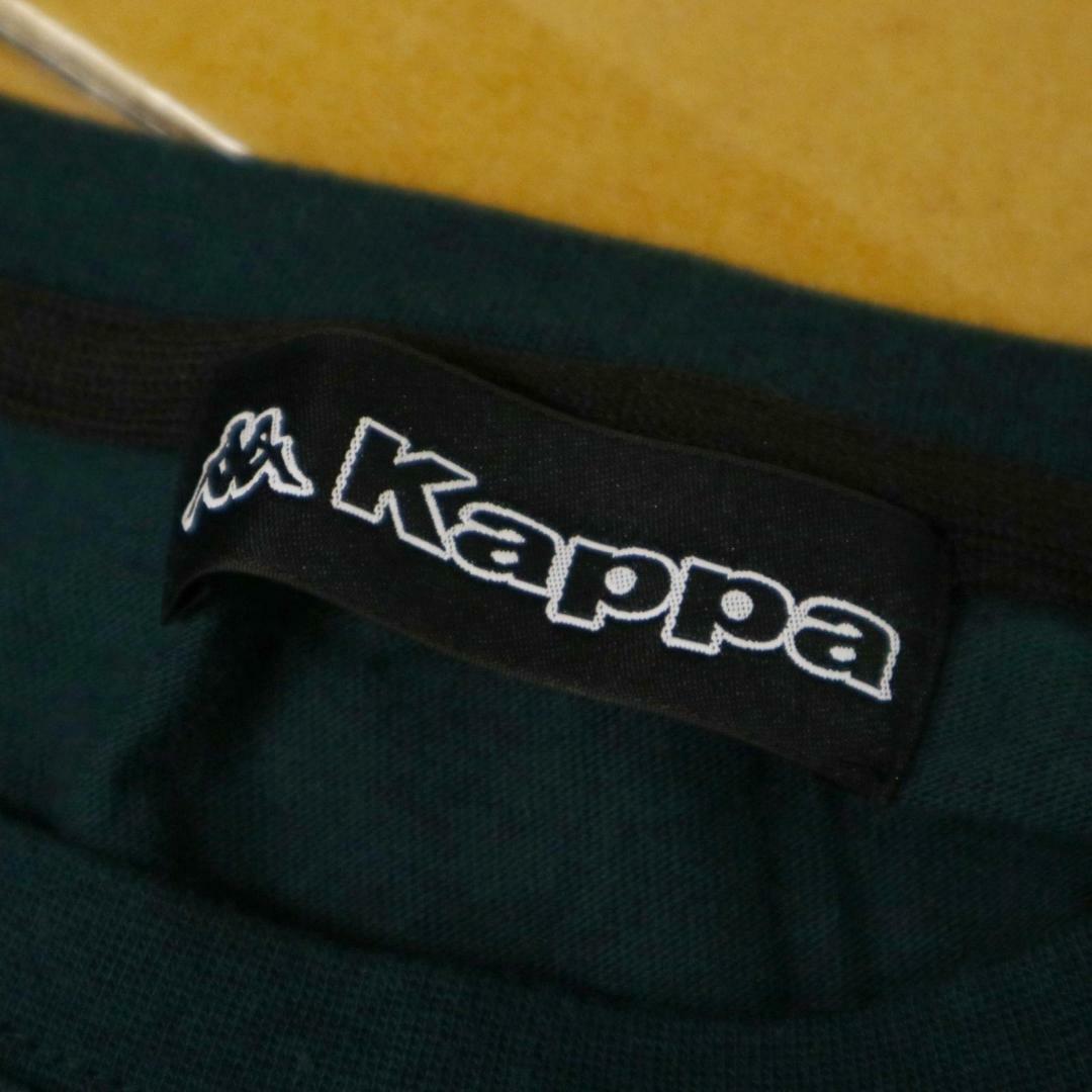 Kappa(カッパ)のカッパ　ビッグシルエットロンT　グリーン　L　F00053 メンズのトップス(Tシャツ/カットソー(七分/長袖))の商品写真