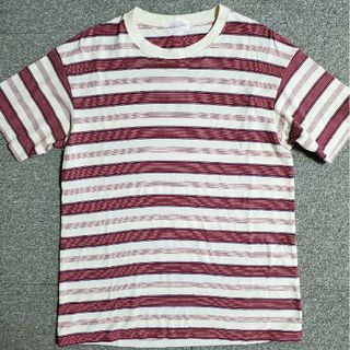 テンダーロイン(TENDERLOIN)のTimeworn ブッチャープロダクツ ATLAST ボーダーTシャツ 40(Tシャツ/カットソー(半袖/袖なし))