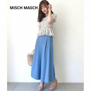 ミッシュマッシュ(MISCH MASCH)のミッシュマッシュ【MISCH MASCH】ウエストリボンタックパンツ(バギーパンツ)