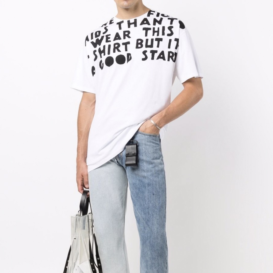 Maison Martin Margiela - Maison Margiela AIDS T-Shirt S White 白の通販 by ...