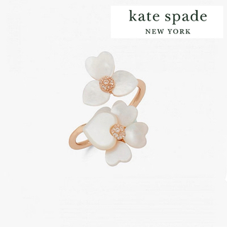 ケイトスペードニューヨーク(kate spade new york)のKS023S4 Kate spade   リング　新品未使用　US7前後調整可能(リング(指輪))