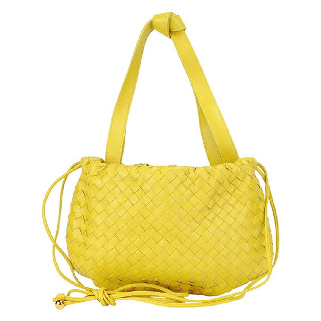 約53cm本体重量新品 ボッテガヴェネタ BOTTEGA VENETA ハンドバッグ SMALL THE BULB HANDBAG バターカップ