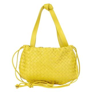 ボッテガヴェネタ(Bottega Veneta)の新品 ボッテガヴェネタ BOTTEGA VENETA ハンドバッグ SMALL THE BULB HANDBAG バターカップ(ハンドバッグ)