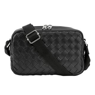 ボッテガヴェネタ(Bottega Veneta)の新品 ボッテガヴェネタ BOTTEGA VENETA ショルダーバッグ CAMERA BAG ブラック(ショルダーバッグ)