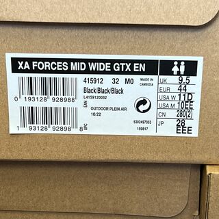 【らくま様専用】サロモンXA FORCES MID GTX EN28cmEEE(個人装備)