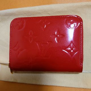 ルイヴィトン(LOUIS VUITTON)のルイヴィトン M91735 ヴェルニ ジッピーウォレット コインケース 財布(財布)