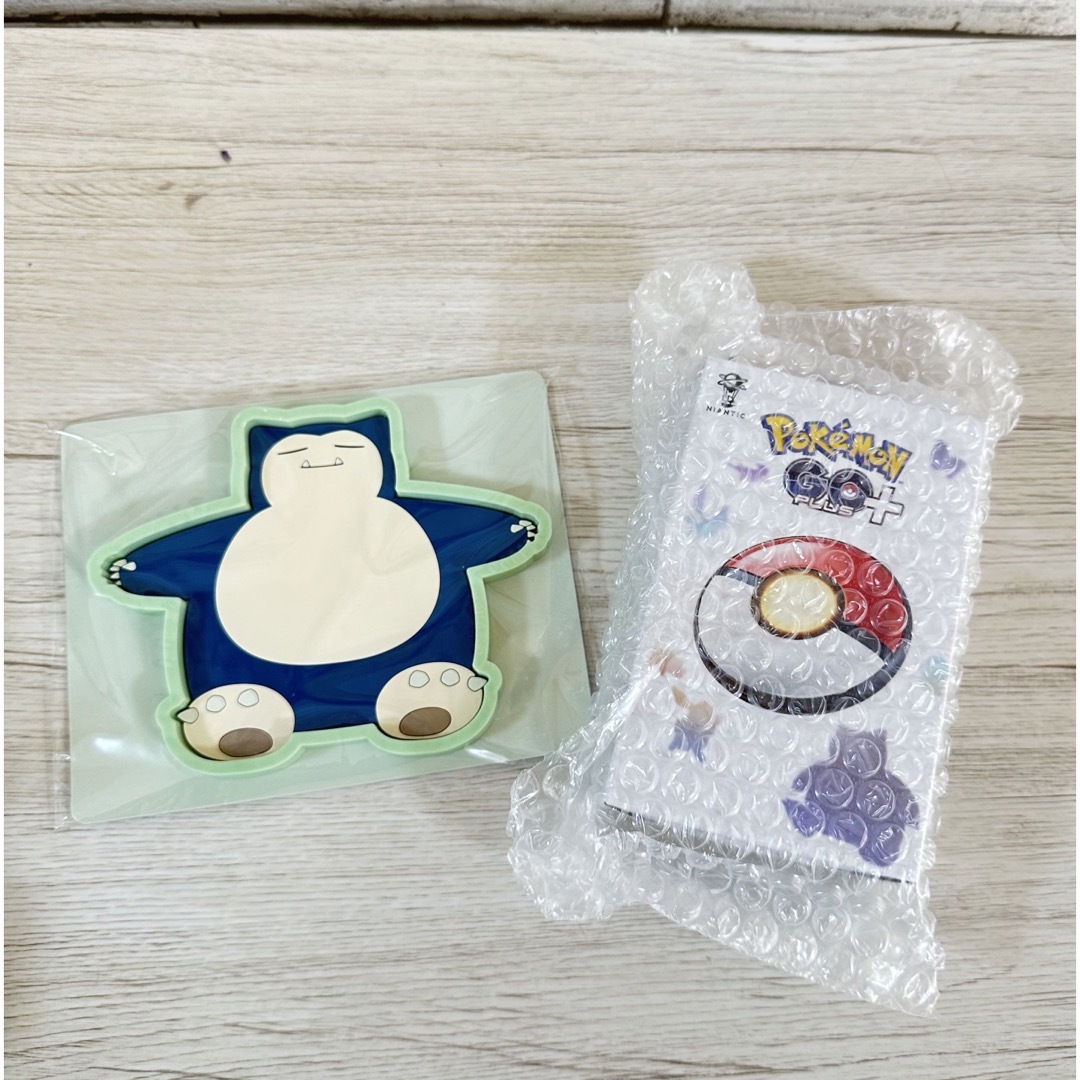 【新品・特典付】Pokemon GO Plus+   カビゴンラバートレーセット