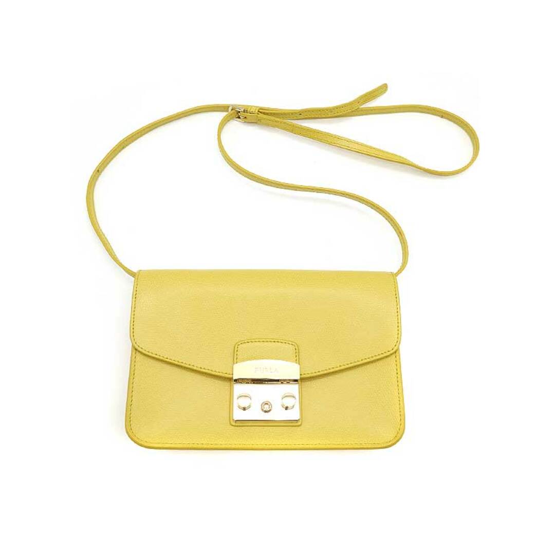 FURLA フルラ メトロポリス レザーショルダーバッグ