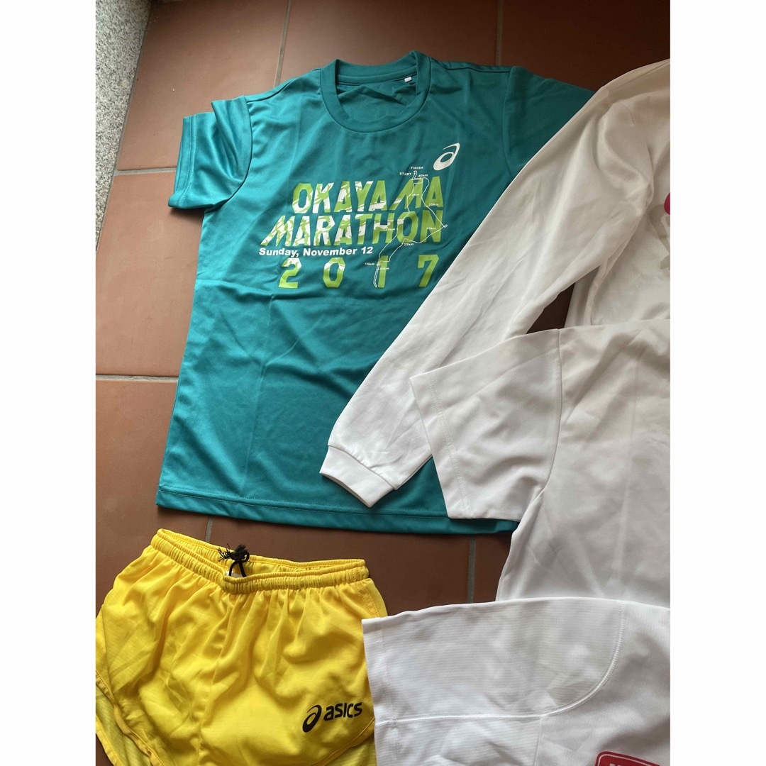 asics(アシックス)のアシックス　チャンピオン　マラソン　Tシャツ　セット メンズのトップス(Tシャツ/カットソー(半袖/袖なし))の商品写真
