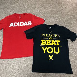 アディダス(adidas)の☆24時間以内に発送！adidas アディダス Tシャツ 2枚セット Sサイズ(Tシャツ/カットソー(半袖/袖なし))