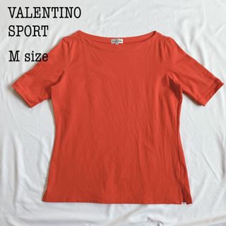 ヴァレンティノ(VALENTINO)のVALENTINO SPORT ヴァレンティノ Tシャツ 半袖  レッド M(Tシャツ(半袖/袖なし))