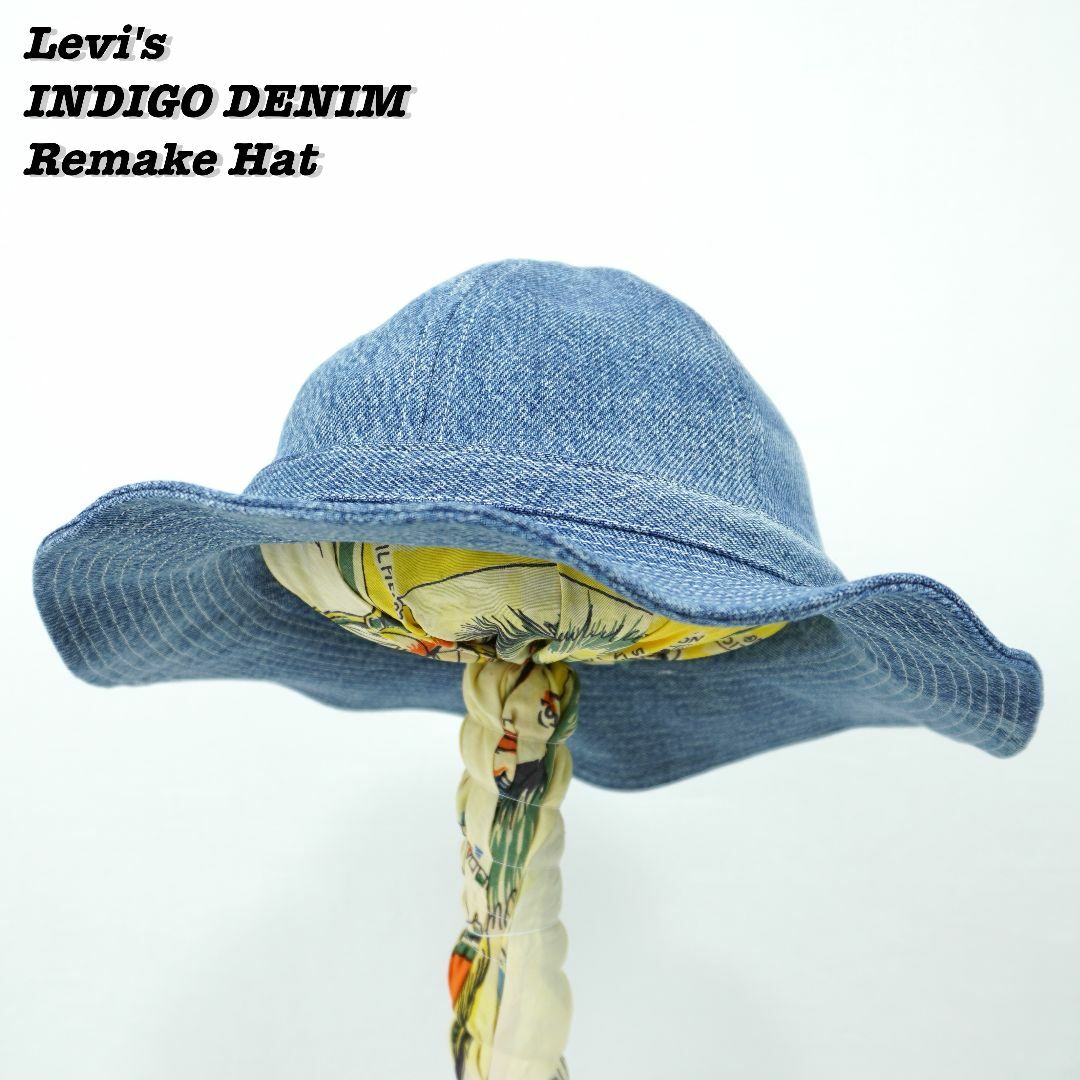 Levi's Indigo Denim Remake Hat R086 メンズの帽子(ハット)の商品写真