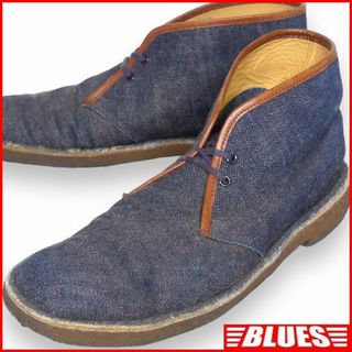 クラークス(Clarks)のClarks クラークス チャッカブーツ デザートブーツ デニム JJ414(ブーツ)