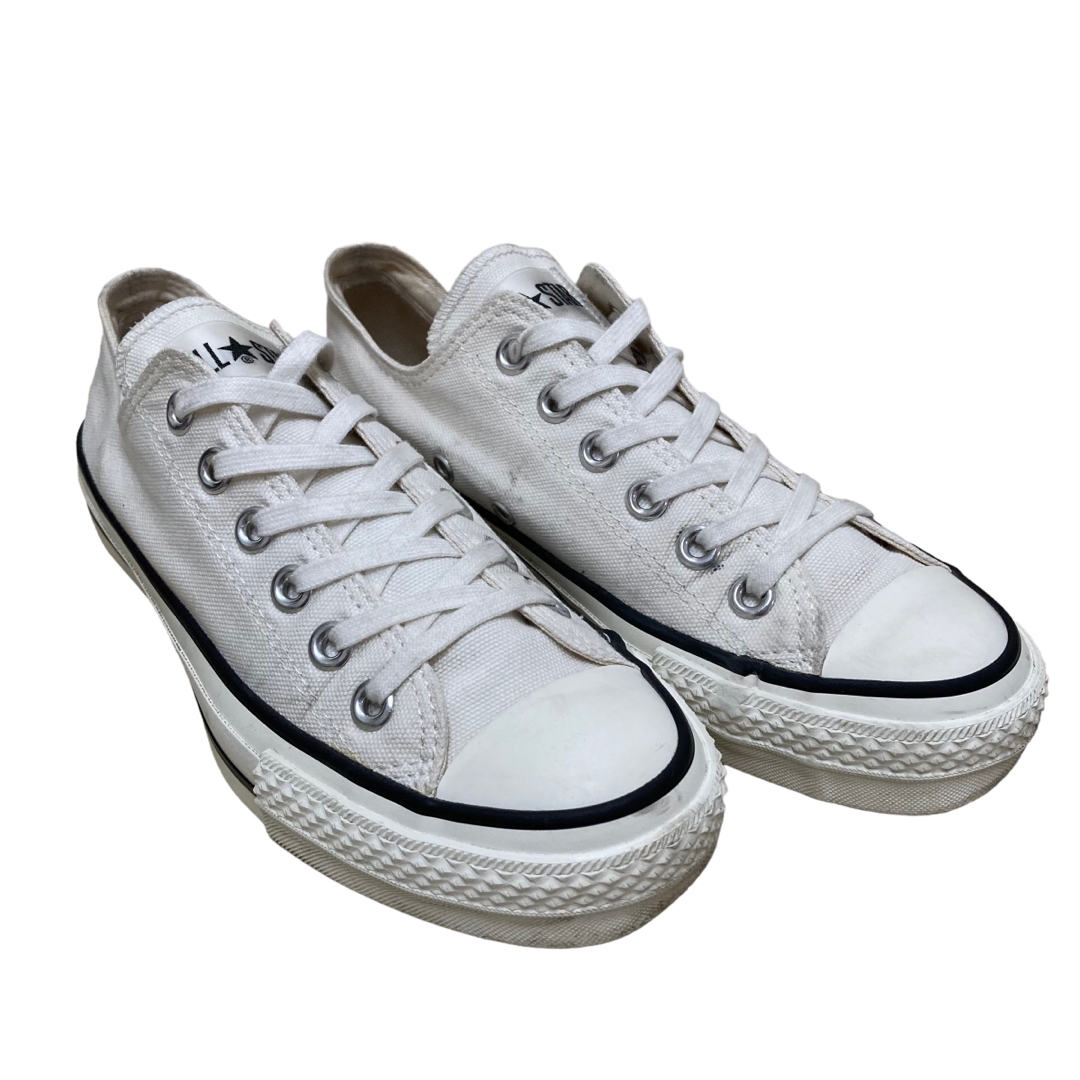 CONVERSE(コンバース)の日本製 コンバース スニーカー US5.5 約 24.5cm ホワイトAK216 レディースの靴/シューズ(スニーカー)の商品写真