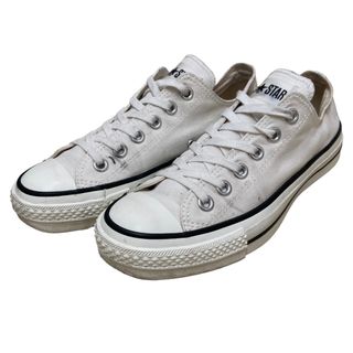 コンバース(CONVERSE)の日本製 コンバース スニーカー US5.5 約 24.5cm ホワイトAK216(スニーカー)