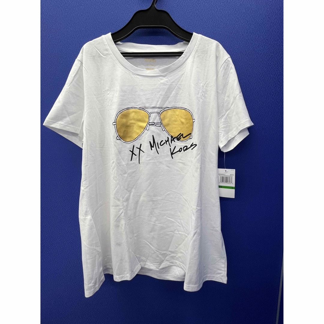 Michael Kors(マイケルコース)のマイケルコース☆Tシャツ☆ホワイト レディースのトップス(Tシャツ(半袖/袖なし))の商品写真