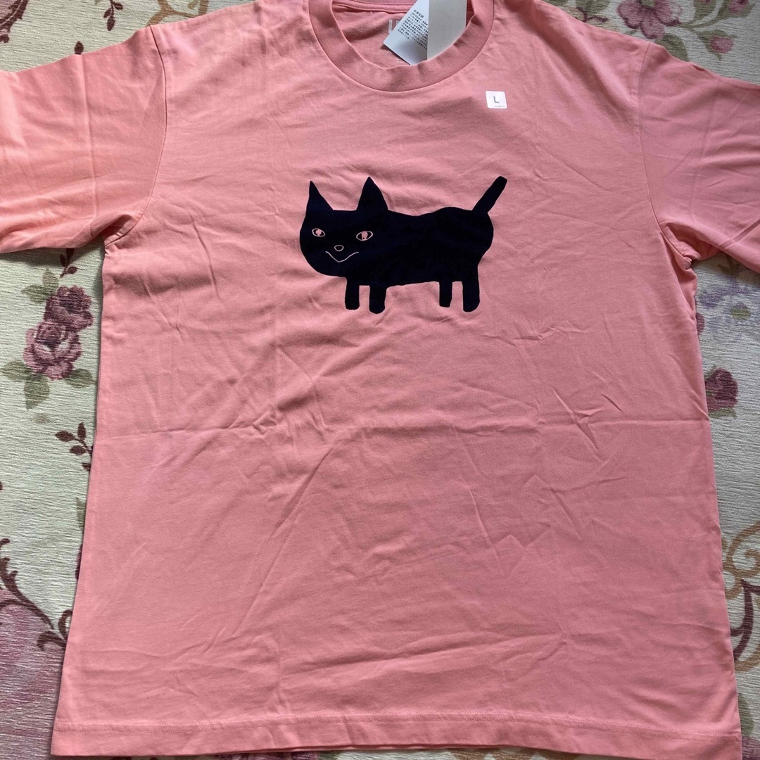 UNIQLO(ユニクロ)のユニクロ　UNIQLO 米津玄師　UT  ねこちゃん　コラボ　Tシャツ メンズのトップス(Tシャツ/カットソー(半袖/袖なし))の商品写真